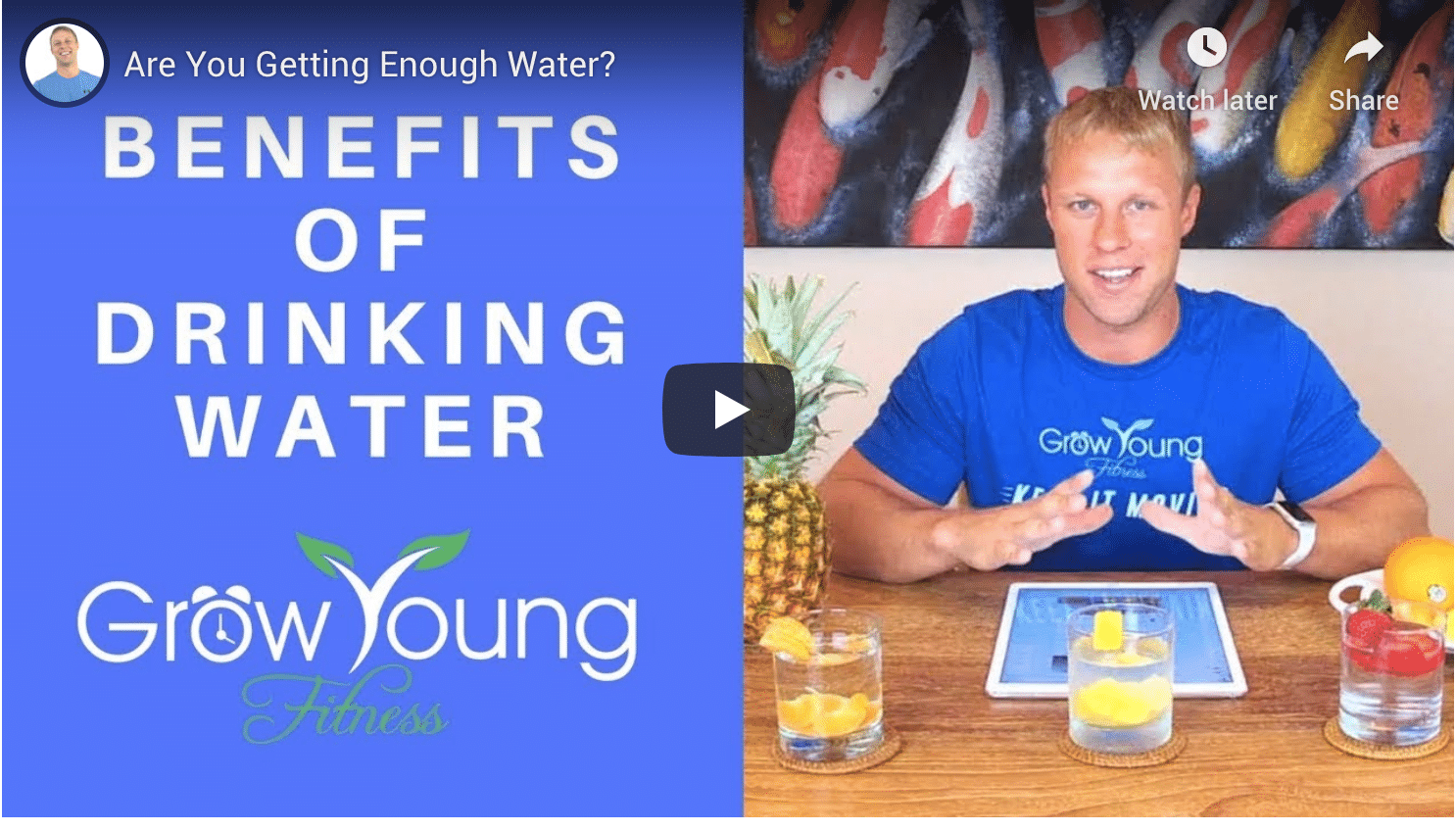 Why Seniors Should Drink Plenty of Water