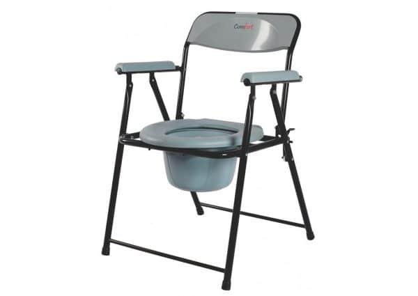 Vissco Comfort - Steel Folding Commode Chair
