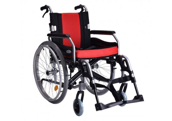 Vissco Superio Aluminium Wheelchair with Removable Big Wheels