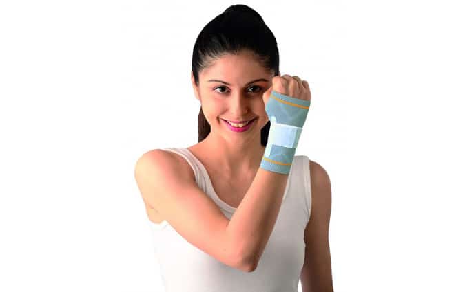 Vissco Platinum Wrist Splint Binder with Silicone Pressure Pad - Right Hand