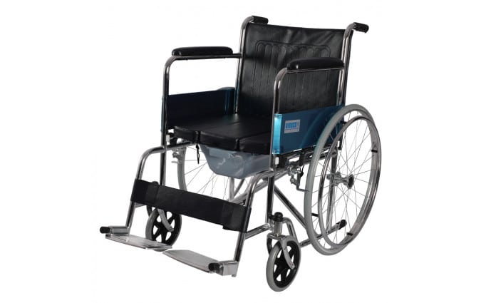 Vissco Comfort Lite Wheelchair with Commode