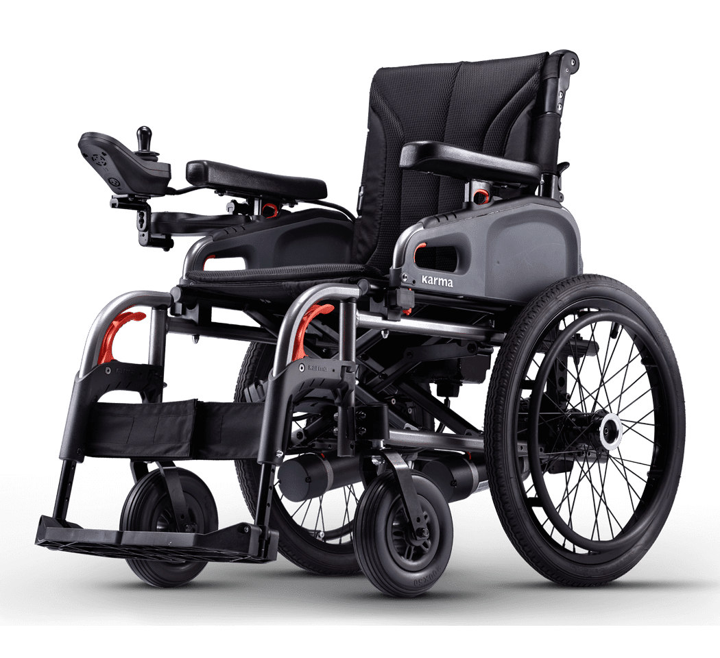 Karma%C2%AE eFlexx (F14 / F20) Motorized Folding Travel Wheelchair