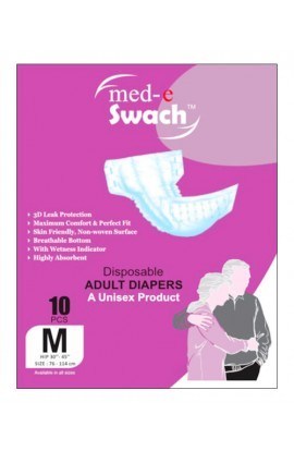 Med-e-Swach Adult Diapers - Medium