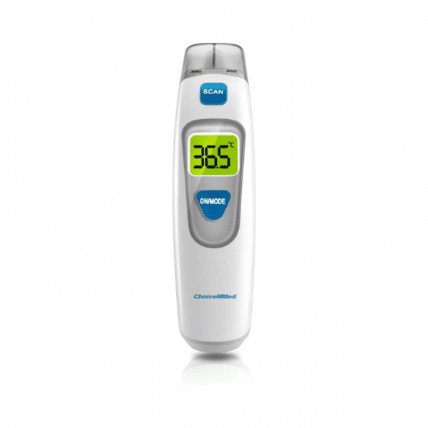 ChoiceMMed CT5D1 Infrared (Dual Mode-Forehead & Ear) Thermometer White