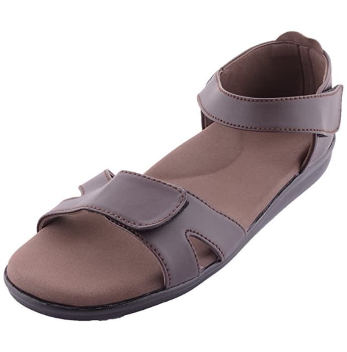 Dia One Orthopedic Sandal Rubber Sole MCP Insole Diabetic Footwear for Women Dia_13 Size 7