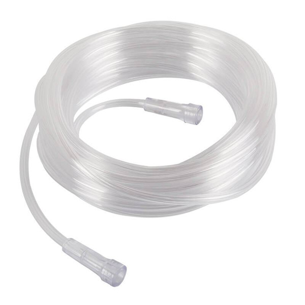 Disposable Oxygen Tubing 25 Foot Length - Clear