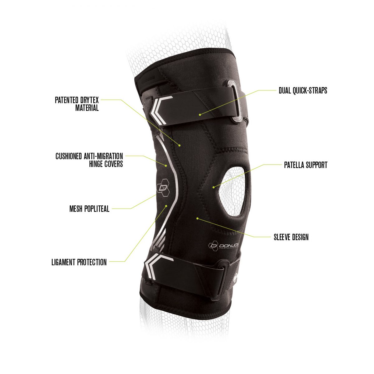 DonJoy Bionic Drytex™ Knee Sleeve