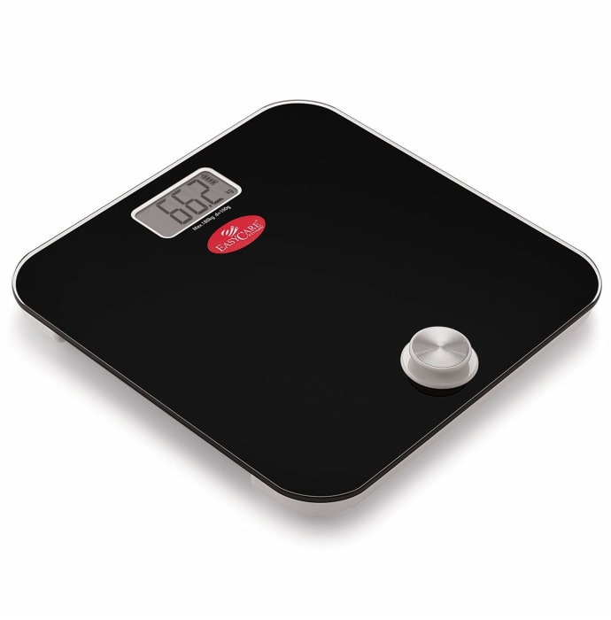 Easy Care EC 3321 Battery Free and One Press to Power Up Weighing Scale Black