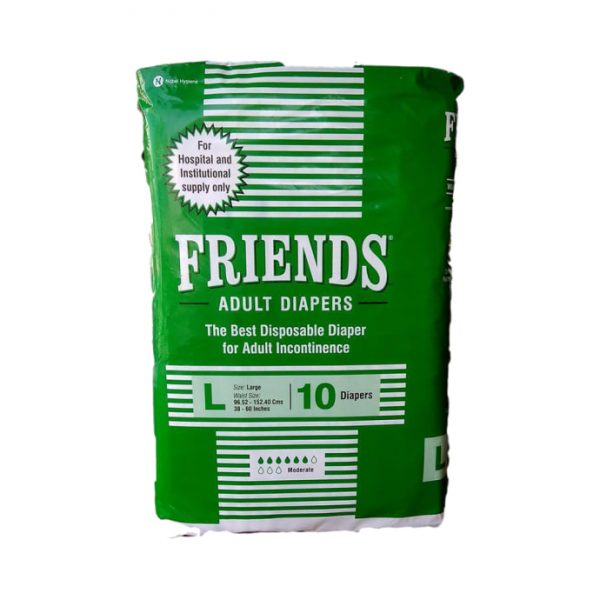 Friends Hospital Adult Diapers L