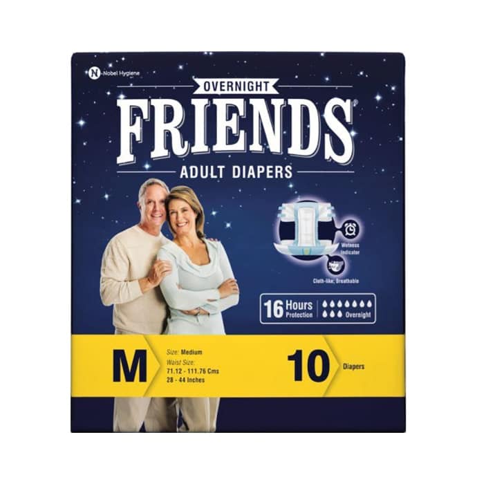 Friends Overnight Adult Diaper M