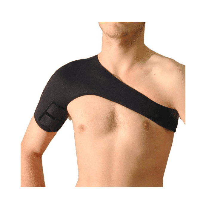 Medtrix Compression Neoprene Shoulder Brace Black Right