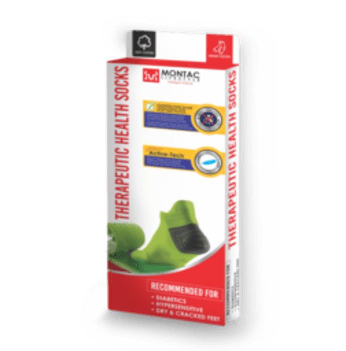 Montac Lifestyle Therapeutic Health Socks Brown
