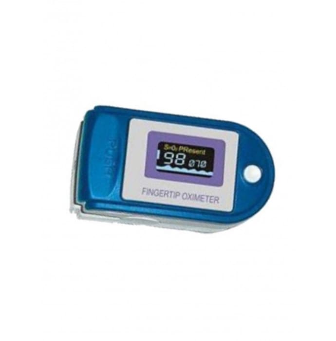Niscomed Fingertip Pulse Oximeter CMS 50D Blue and White