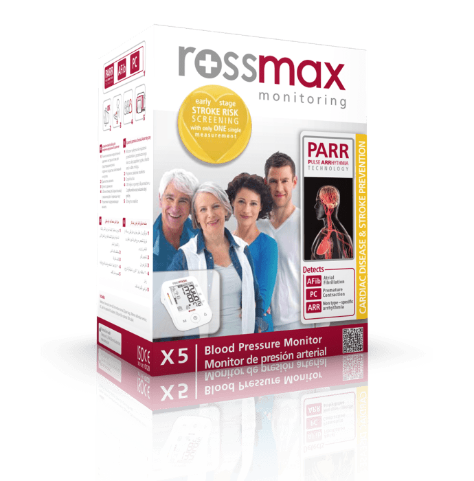 Rossmax X5 Digital Blood Pressure Monitor