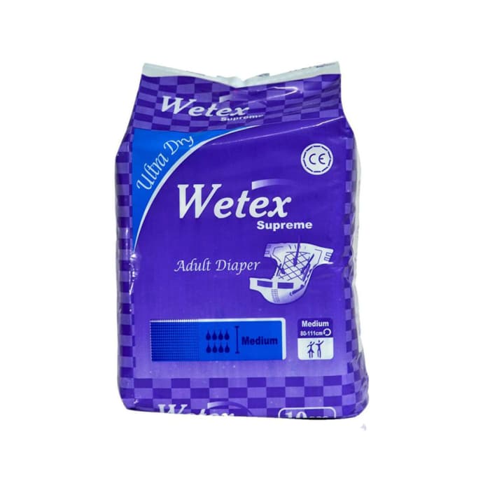 Wetex Supreme Ultra Dry Adult Diaper M