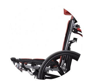 Karma KM-5000 Premium Recline Manual Wheelchair (24"Rear Wheel)
