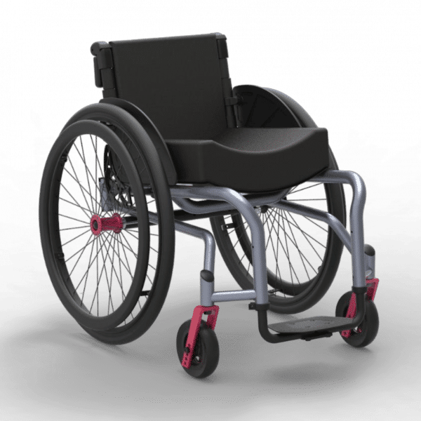 Buy Neomotion® NeoFly (Silver Colour) Fully Customisable Manual Wheelchair in Pune & Mumbai, India